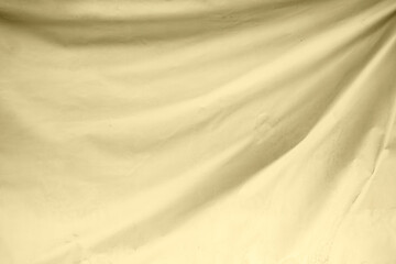 Yellow cloth background abstract with soft waves