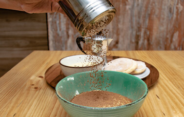 Photobook of an Italian food restaurant, with typical Italian food.