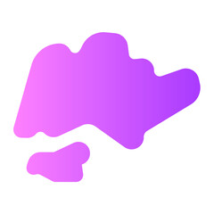 singapore gradient icon
