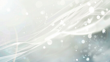 A close up of a white glittery background with bubbles - obrazy, fototapety, plakaty