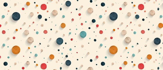 
A seamless pattern of tiny polka dots 