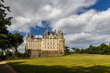 Obraz premium Chateau de Brissac, Brissac-Quince, Pays de la Loire, France