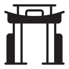 gate glyph icon