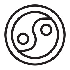 feng shui line icon