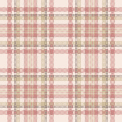 Fabric background plaid of seamless textile vector with a pattern texture check tartan.