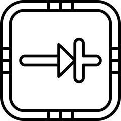 Obraz premium Diode Icon