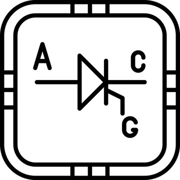 Thyristor Icon