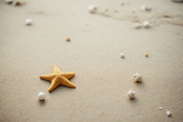 starfish on the sand
