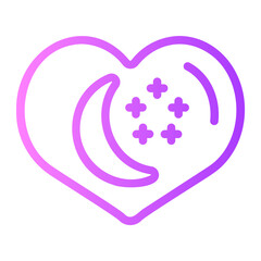 Singapore gradient icon