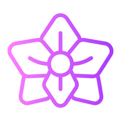 orchid gradient icon