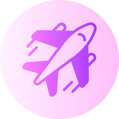 airbus gradient icon
