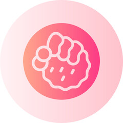 hainanese chicken rice gradient icon