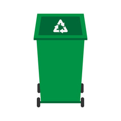 Trash Container, Recycle Bin, Waste Container