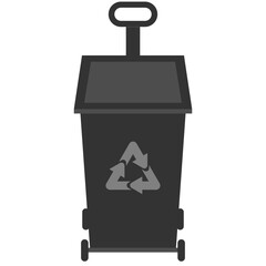 Trash Container, Recycle Bin, Waste Container