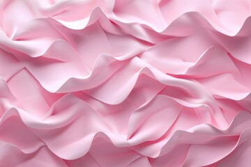 Obraz premium Elegant Pink Satin Fabric Texture Background for Luxurious Design