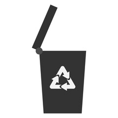 Trash Container, Recycle Bin, Waste Container