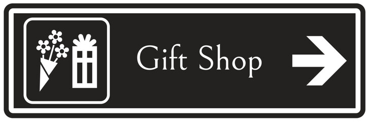 Gift shop sign