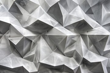 Modern Abstract Geometric Pattern in Monochrome Tones