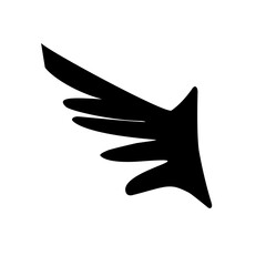 wing vector icon
