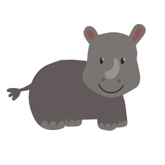 rhino animal cartoon