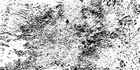 Black and white Dust overlay distress grungy effect paint. Black and white grunge seamless texture. Dust and scratches grain texture on white and black background.	