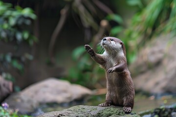 Obraz premium Otter day