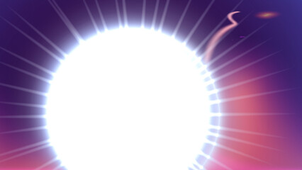 background with rays