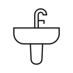 washbasin icon. PNG