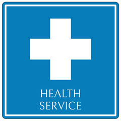 Health service sign