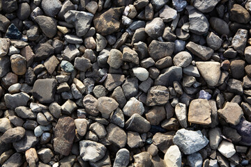 Construction gravel background for versatile use