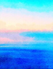 Abstract Watercolor Illustration Art