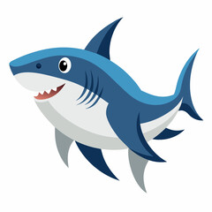 Shark vector art illustration (12)