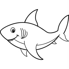 Shark vector art illustration (21)