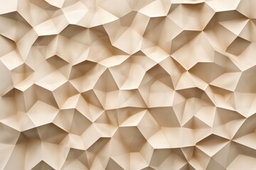 Beige Abstract Geometric Paper Texture Background