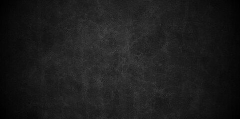 Old dark black stone wall grunge backdrop texture background. monochrome slate grunge concrete wall black backdrop vintage marbled textured border background.