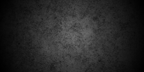 Old dark black stone wall grunge backdrop texture background. monochrome slate grunge concrete wall black backdrop vintage marbled textured border background.