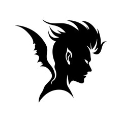 angel feather wings simple design Vector illustration