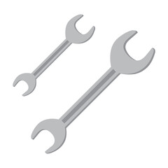 Wrenches set. Different types of Wrench. Wrench work tools clipart vector flat design isolated on white background