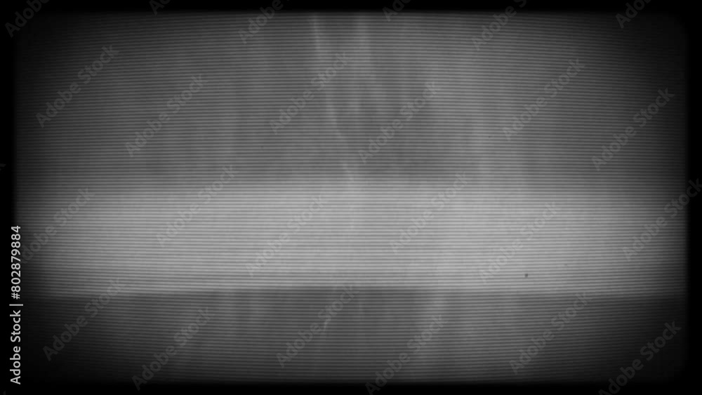 Poster dark display with textured images in loop motion in black and white. glitches and static effects on 