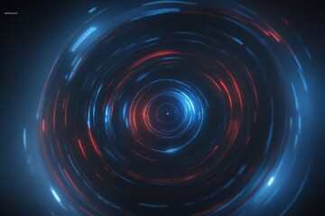 Obraz premium red spiral galaxy