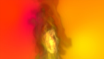 colorful smoke on white background