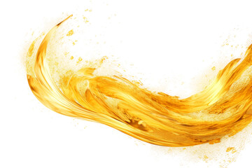 Sunlight Essence. On a White or Clear Surface PNG Transparent Background.