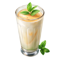 Watercolor ugadi illustration