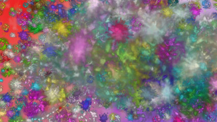 abstract colorful background with drops