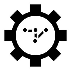 Marketing Strategy Icon glyph icon