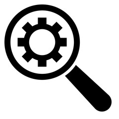 Search Engine Icon glyph icon