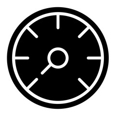 Speedometer Icon glyph icon