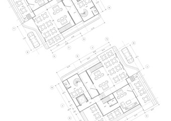 Write a blueprint architecture for building.