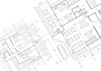 Write a blueprint architecture for building.