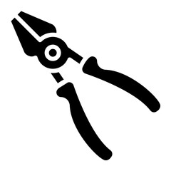 PLier glyph icon